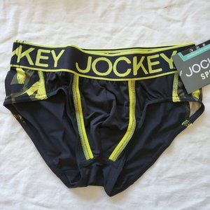 Jockey Mens Brief Sport Stretch, Small